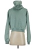 Shein 100% Polyester Green Zip Up Hoodie Size S - photo 2