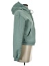 Shein 100% Polyester Green Zip Up Hoodie Size S - photo 4