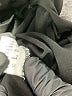 Unbranded Solid Black Casual Dress Size L - photo 8