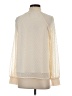 Shein 100% Polyester Ivory Long Sleeve Blouse Size 4 - photo 2