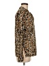 Tory Burch Animal Print Brown Long Sleeve Blouse Size 6 - photo 4