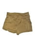 Zara Solid Tan Khaki Shorts Size XS - photo 2