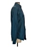 Express Teal Long Sleeve Button-Down Shirt Size S - photo 4