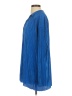 Storets 100% Polyester Blue Long Sleeve Blouse Size S - photo 5