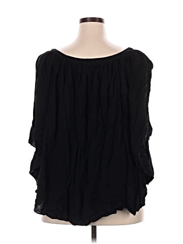 Paper Tee Short Sleeve Blouse (view 2)
