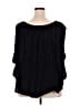 Paper Tee Black Short Sleeve Blouse Size 3X - photo 2
