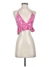 Shein 100% Polyester Pink Sleeveless Blouse Size 4 - photo 1