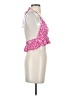 Shein 100% Polyester Pink Sleeveless Blouse Size 4 - photo 4