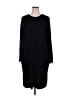 prologue Solid Black Casual Dress Size 2X - photo 1