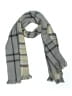 Mud Pie 100% Acrylic Plaid Gray Tan Scarf One size - photo 1