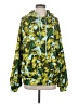 Shein 100% Polyester Tropical Green Pullover Hoodie Size S - photo 1