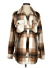 Thread & Supply 100% Polyester Brown Cardigan Size S - photo 1