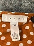 Leith 100% Polyester Polka Dots Orange Casual Dress Size XXS - photo 7