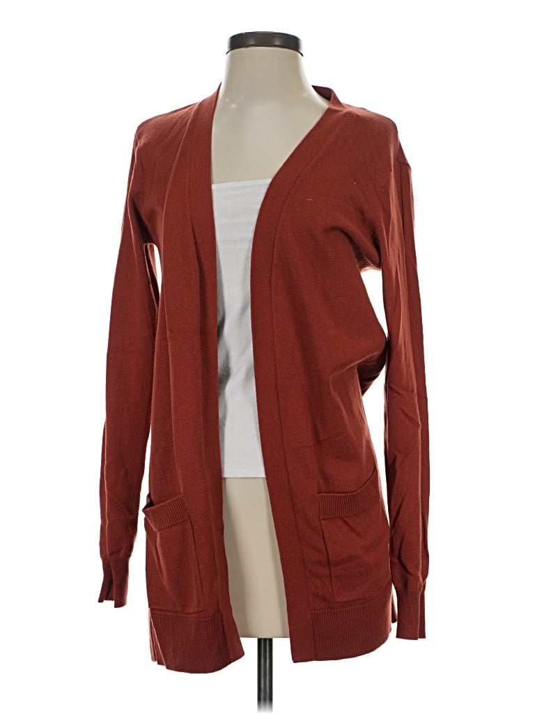 Pre-owned Matty M Cardigan Sweater In Burgundy