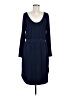 Gap Solid Blue Casual Dress Size M - photo 1