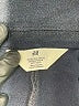 H&M Chevron-herringbone Gray Blue Blazer Size 6 - photo 3