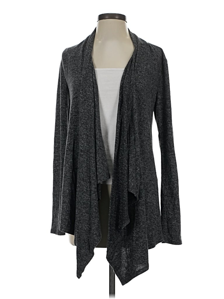 Pre-owned Express Outlet Cardigan Sweater In Gray