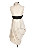 BCBGMAXAZRIA 100% Polyester Ivory Cocktail Dress Size 12 - photo 2