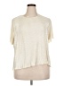 Assorted Brands 100% Polyester Ivory Short Sleeve T-Shirt Size 20 - photo 1