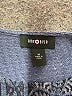 Amy Byer Gray Long Sleeve Blouse Size 10 - 12 - photo 3