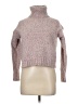 J.Crew Tweed Pink Turtleneck Sweater Size M - photo 1