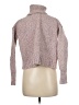J.Crew Tweed Pink Turtleneck Sweater Size M - photo 2