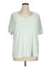 Unbranded Green Short Sleeve Top Size 1X - photo 1