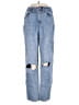 Wild Fable Hearts Blue Jeans Size 23 waist (estimated) - photo 1