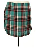 Shein Plaid Green Casual Skirt Size 24 - photo 1