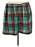 Shein Plaid Green Casual Skirt Size 24 - photo 2