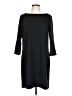 Gap Solid Black Casual Dress Size L - photo 1