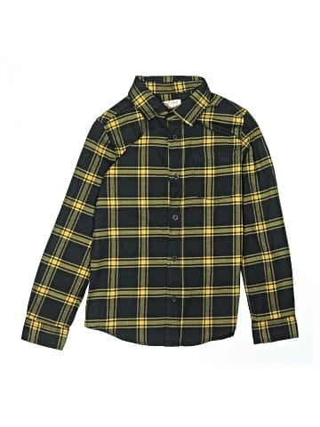 Cat & Jack Long Sleeve Button-Down Shirt (view 1)