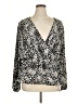 Nine Britton 100% Polyester Black Long Sleeve Blouse Size 1X - photo 1