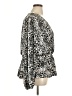 Nine Britton 100% Polyester Black Long Sleeve Blouse Size 1X - photo 4