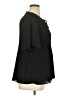Sunny Leigh 100% Polyester Black Short Sleeve Blouse Size XL - photo 4