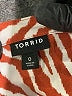 Torrid Animal Print Orange Sleeveless Blouse Size Lg Plus (0) - photo 7