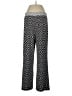 Roz & Ali Print Black Casual Pants Size L - photo 2