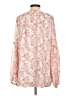 Unbranded 100% Polyester Pink Long Sleeve Blouse Size L - photo 2