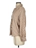 Zara Houndstooth Tan Long Sleeve Blouse Size XS - photo 5