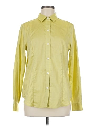 Jones New York Signature Long Sleeve Button-Down Shirt (view 1)