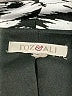 Roz & Ali Chevron-herringbone Silver White Blazer Size S - photo 6