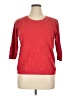 Roz & Ali Red Pullover Sweater Size XL - photo 1