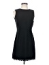 Larry Levine 100% Polyester Solid Black Cocktail Dress Size 2 (petite) - photo 1