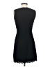 Larry Levine 100% Polyester Solid Black Cocktail Dress Size 2 (petite) - photo 2