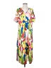 Shein Print Yellow Casual Dress Size 4 - photo 1
