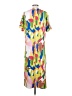 Shein Print Yellow Casual Dress Size 4 - photo 2
