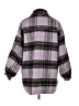 Forever 21 Plaid Purple Coat Size L - photo 2