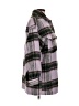 Forever 21 Plaid Purple Coat Size L - photo 4