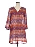 Portocruz 100% Polyester Orange 3/4 Sleeve Blouse Size M - photo 1