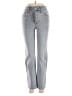 Express Houndstooth Gray Jeans Size 0 - photo 1